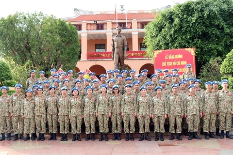 Vietnam peacekeeping force sets out on first mission in South Sudan