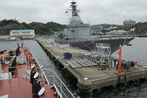 Vietnamese ship 015-Tran Hung Dao visits Japan’s Sakai Port