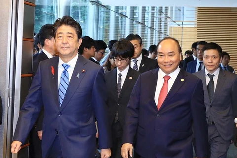 Japanese media covers talks between Vietnamese, Japanese PMs