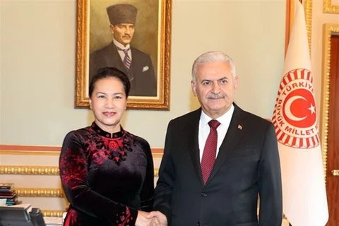 Vietnamese, Turkish top legislators hold talks 