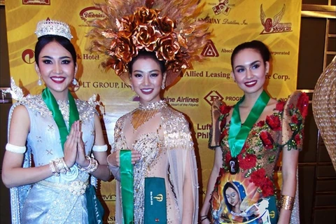 Vietnamese contestant wins Miss Earth costume round