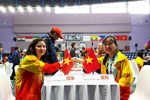 Chess team earns Vietnam two more golds at Asian Para Games