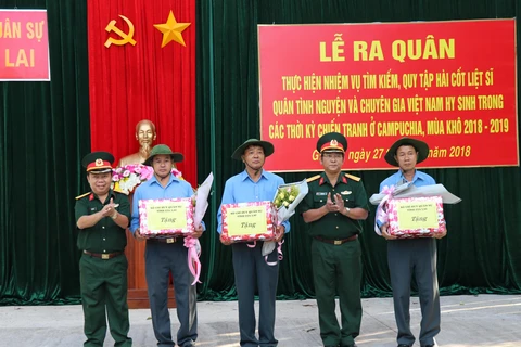Gia Lai’s team K52 continues search for soldier remains in Cambodia