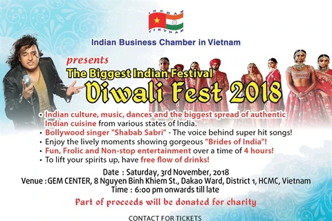 HCM City celebrates Indian Diwali Festival