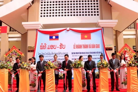 School funded by Vietnamese Party leader handed over to Laos 