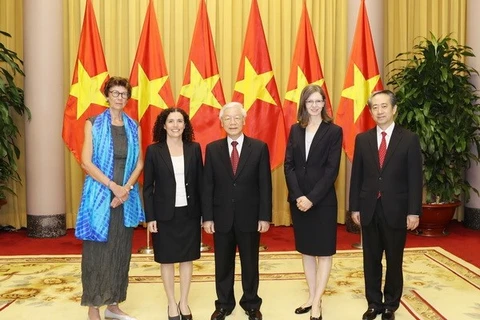 President Trong receives newly-accredited ambassadors