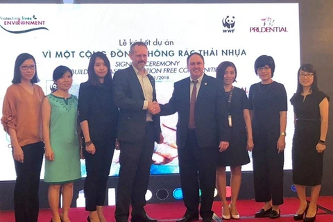 Prudential Vietnam funds WFF plastic awareness project