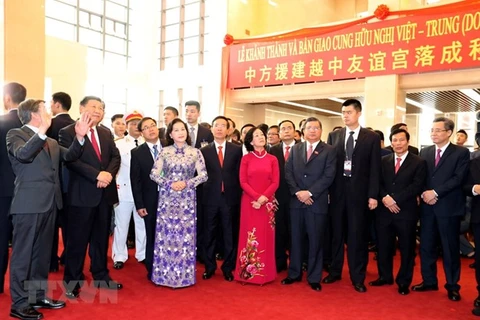 Vietnam-China Friendship Palace handed over after maintenance