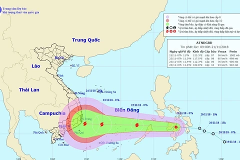 Tropical depression may grow into storm, hit East Sea