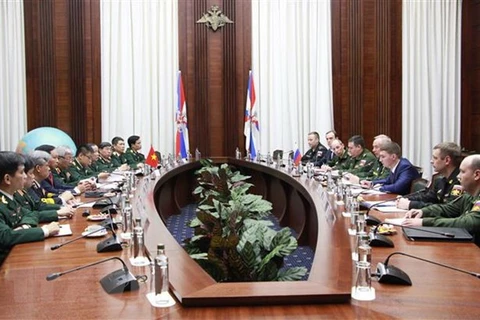 Vietnam, Russia hold fourth defence strategy dialogue