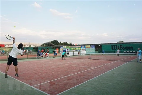 Tennis tourney connects Vietnamese community in Russia