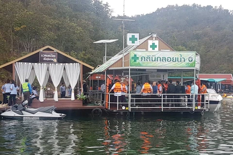 Thailand unveils first floating clinic