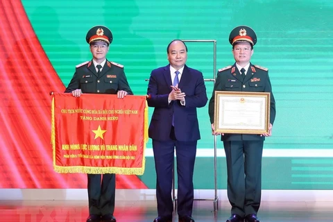 Military Central Hospital 108 honoured with heroic title