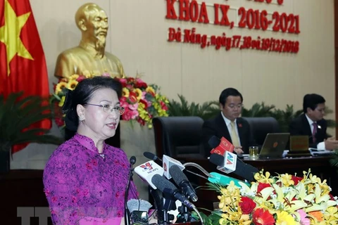 NA Chairwoman asks Da Nang to become smart city