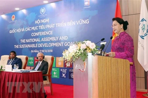 Vietnamese NA working for sustainable development: Chairwoman