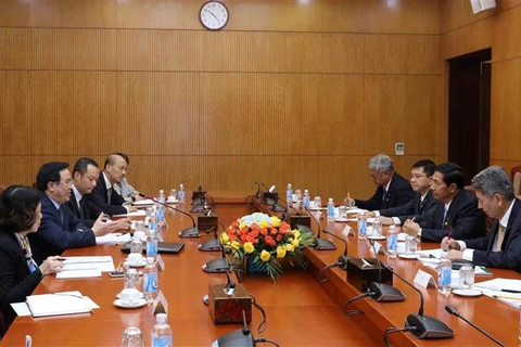 Myanmar’s USDP delegation visits Vietnam 