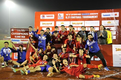Vietnam win int’l U21 football tournament