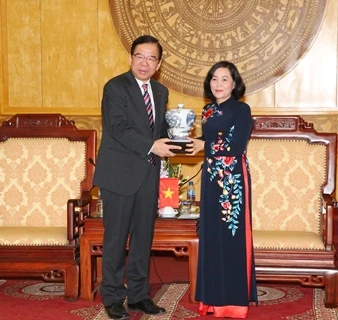 CPJ delegation visit Ninh Binh province