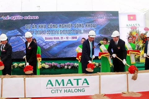 Quang Ninh: Construction of Song Khoai industrial park begins 