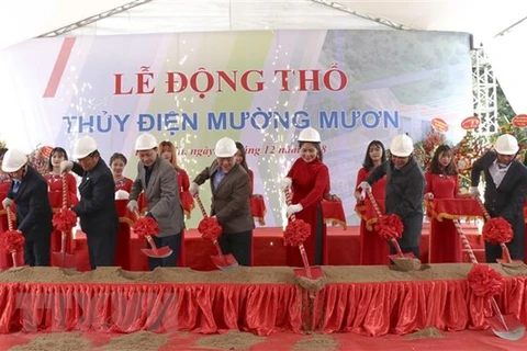 Ground broken for Muong Muon hydropower plant in Dien Bien