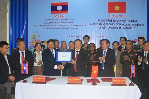 Quang Tri, Laos’ provinces agree on border marker protection 