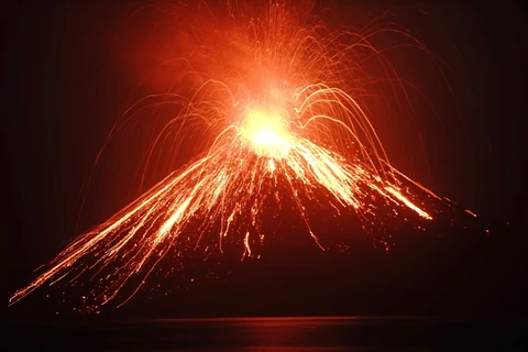 Indonesia raises eruption alert level of volcano Anak Krakatau