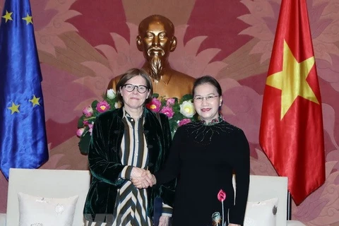 NA Chairwoman meets with EP Vice President in Hanoi