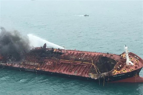 VN oil tanker fire: Search, rescue efforts underway 