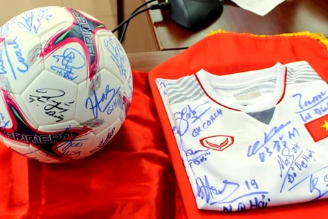 2018 AFF Cup champion’s keepsakes auctioned to raise funds 