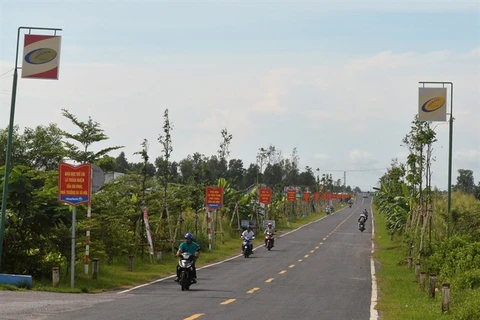 Kien Giang has another new-style rural commune
