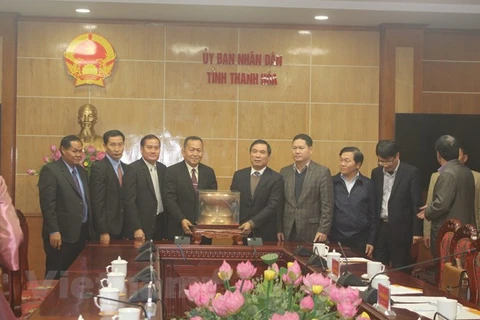 Lao News Agency delegation visits Thanh Hoa province 