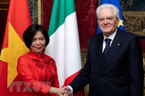 Italian President asserts treasuring ties with Vietnam