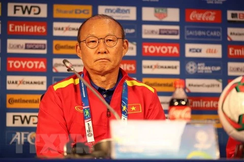 Asian Cup 2019: Park Hang-seo praises Vietnamese players 