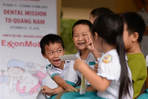 ExxonMobil pledges 80,000 USD to improve child healthcare in Quang Nam