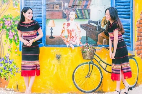 Dak Lak: Mural Street wows highlands visitors 
