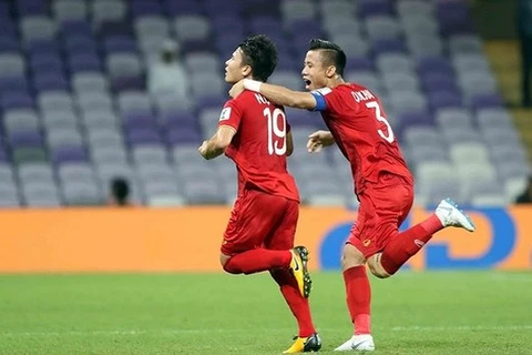 Vietnamese midfielder wins Best Goal Award at Asian Cup