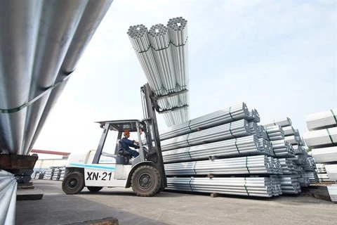 Hoa Phat exports steel pipe to India for first time