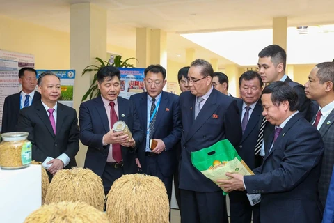 DPRK Party delegation visits Vietnam Agriculture Science Institute