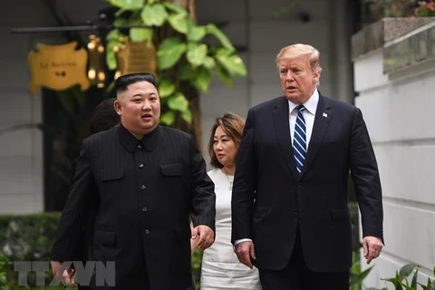 US, DPRK leaders attend expanded meeting 