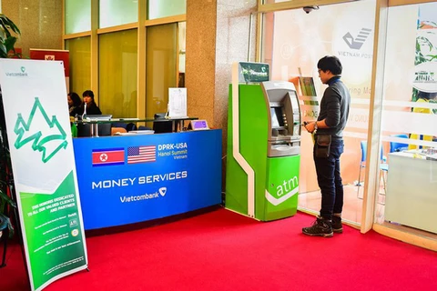 Only Vietcombank provides money exchange service at DPRK-USA Summit