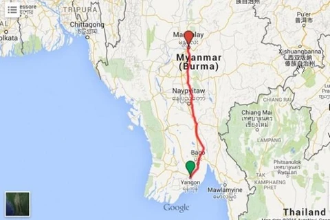 Myanmar: express bus overturn kills eight, injures 25 