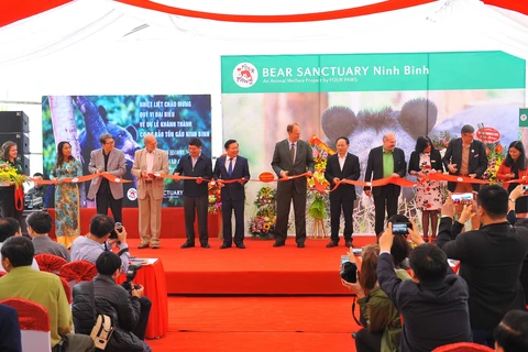Bear conservation centre opened in Ninh Binh province