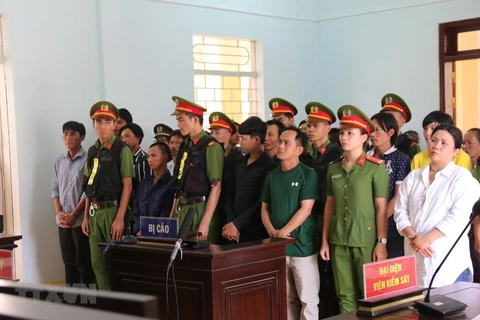 Binh Thuan: 15 sentenced for social disturbance