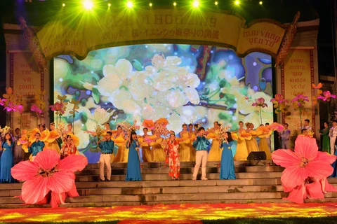 Cherry blossom festival opens in Quang Ninh
