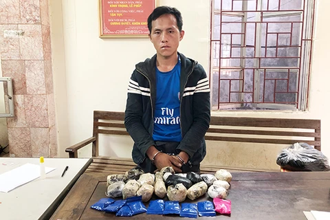Drug smuggler arrested in northern border province of Son La 