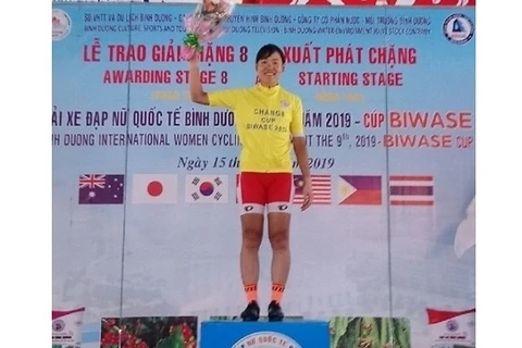 Japanese cyclist wins int’l women’s cycling tournament 