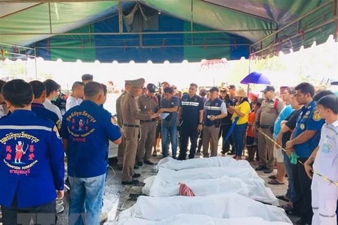 Ministry asks for verifying identity of victims in Thai road crash