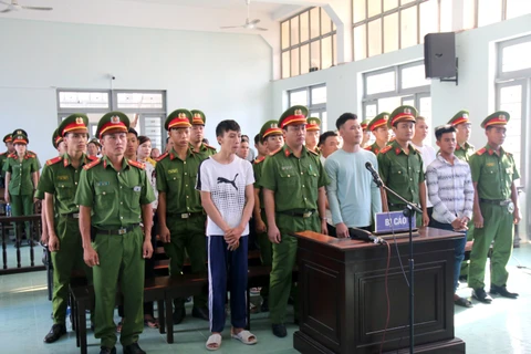 Sentences upheld for 13 rioters in Binh Thuan