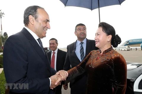 Top legislator wraps up Morocco visit, heads to France for official visit 