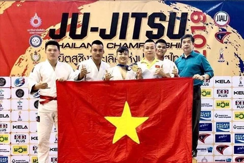 Vietnam wins gold medal at Ju-Jitsu Thailand Open